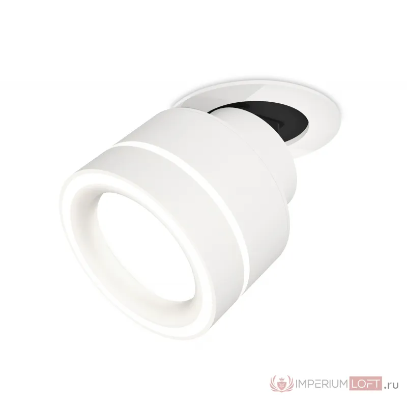 Комплект встраиваемого поворотного светильника с акрилом XM8101523 SWH/FR белый песок/белый матовый GX53 (A2241, A2105, C8101, N8433) от NovaLamp