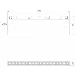 Накладной светильник Elektrostandard Slim Magnetic a067371
