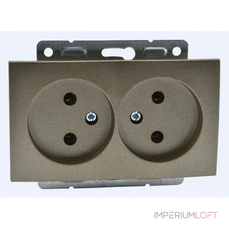 Розетка двойная без рамки Mono Electric Despina / Larissa 500-002305-121 от ImperiumLoft Розетка двойная без рамки Mono Electric Despina / Larissa 500-002305-121 от ImperiumLoft