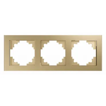 Рамка на 3 поста Stekker Катрин 49036