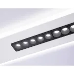 Потолочный светодиодный светильник FL51445 WH/BK белый/черный 70W 3000K-6400K+4200K 1200*125*40 (Без ПДУ) от NovaLamp