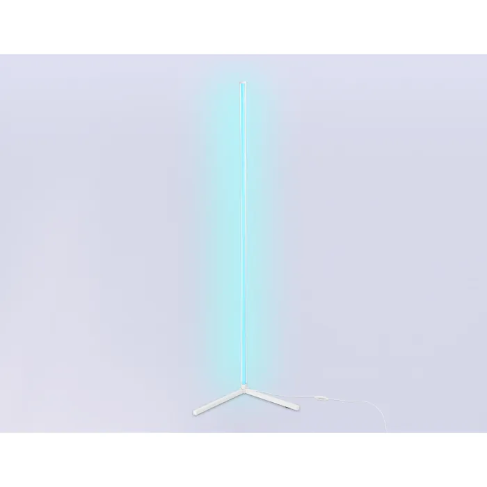 Светильник светодиодный напольный RGB с пультом FL8025 WH белый LED 20W RGB D32*1650 (ПДУ РАДИО 2.4G) от NovaLamp