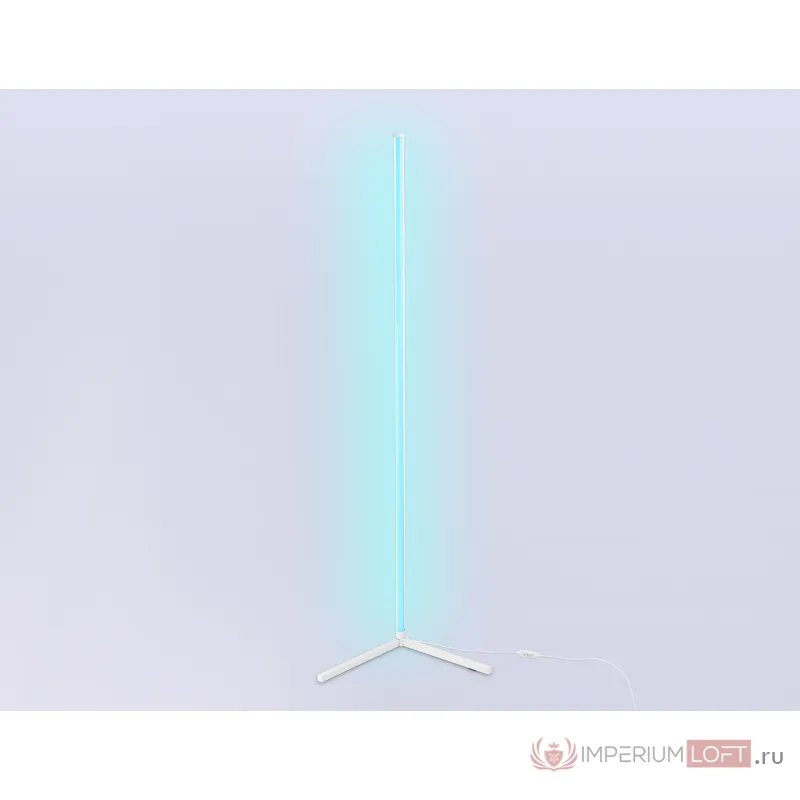 Светильник светодиодный напольный RGB с пультом FL8025 WH белый LED 20W RGB D32*1650 (ПДУ РАДИО 2.4G) от NovaLamp
