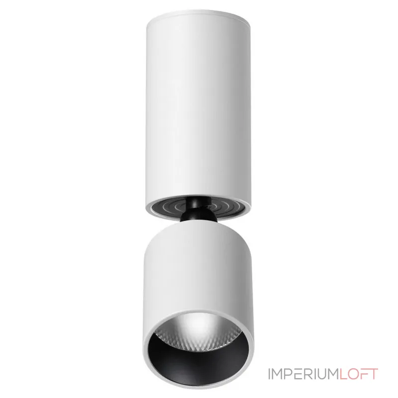 Светильник накладной светодиодный IP20 LED 10W 85-265V 3000K 1100Лм TUBO 359316 OVER NT24 000 Белый