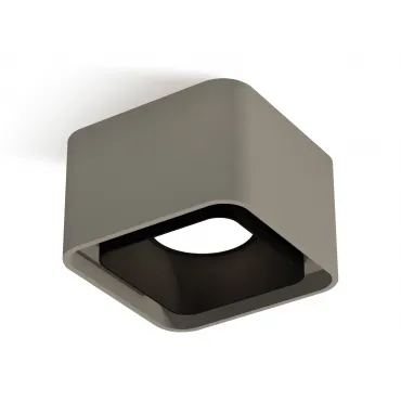 Комплект накладного светильника XS7834002 SGR/SBK серый песок/черный песок MR16 GU5.3 (C7834, N7702)