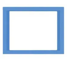 Вставка декоративная для двойной рамки Mono Electric Larissa 103-000600-153