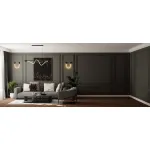 Накладной светильник LIGHTERA Tura LE103W-93BB STAINLESS