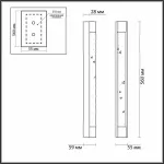Бра Odeon Light Mirada 6693/12WL от ImperiumLoft Бра Odeon Light Mirada 6693/12WL от ImperiumLoft