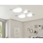 Светильник светодиодный потолочный FV5520 WH белый LED 26W 4200K D220*58 (Без ПДУ) от NovaLamp