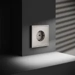 Розетка с заземлением без рамки Voltum S70 VLS040103 от ImperiumLoft