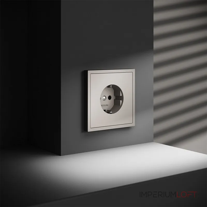 Розетка с заземлением без рамки Voltum S70 VLS040103 от ImperiumLoft Розетка с заземлением без рамки Voltum S70 VLS040103 от ImperiumLoft