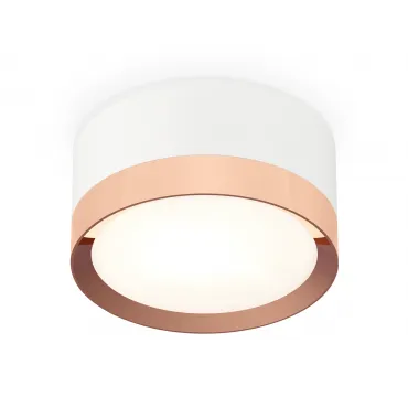 Комплект накладного светильника XS8101006 SWH/PPG белый песок/золото розовое полированное GX53 (C8101, N8126) от NovaLamp