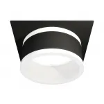 Комплект встраиваемого светильника XC8062019 SBK/FR черный песок/белый матовый GX53 (C8062, N8445) от NovaLamp