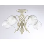 Подвесная люстра TR3066/5 WH/GD белый/золото E27*5 max 40W D590*340 от NovaLamp