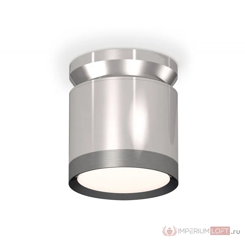 Комплект накладного светильника XS8120010 PSL/PPH серебро полированное/графит полированный GX53 (N8904, C8120, N8133) от NovaLamp
