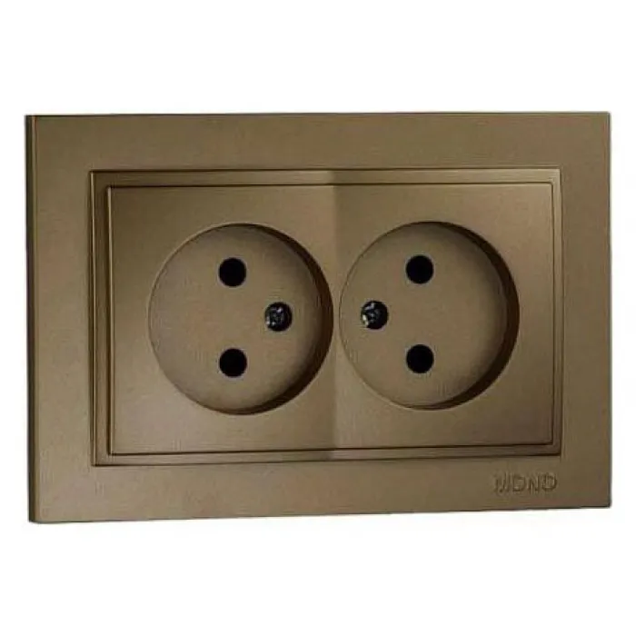 Розетка двойная Mono Electric Despina 102-232305-121 от ImperiumLoft