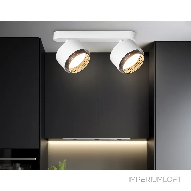 Светильник накладной TN71285/2 WH/BK белый/черный GX53/2 max 12W 270*95*137 от NovaLamp