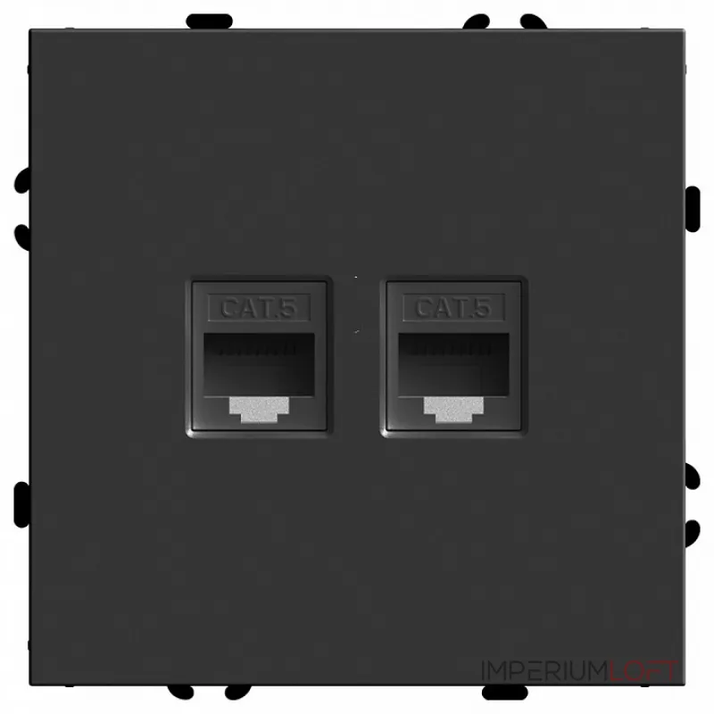 Розетка Ethernet RJ-45 без рамки Stekker RST00-5111-05 49848 Розетка Ethernet RJ-45 без рамки Stekker RST00-5111-05 49848