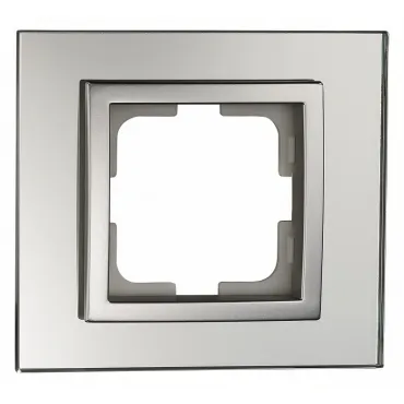 Рамка на 1 пост Mono Electric Style Glass 107-700000-160 Рамка на 1 пост Mono Electric Style Glass 107-700000-160