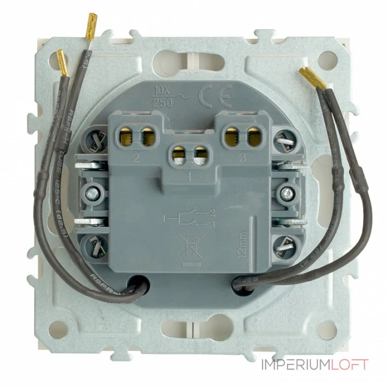 Выключатель двухклавишный с подсветкой без рамки Stekker RSW10-5102-01 49864 Выключатель двухклавишный с подсветкой без рамки Stekker RSW10-5102-01 49864