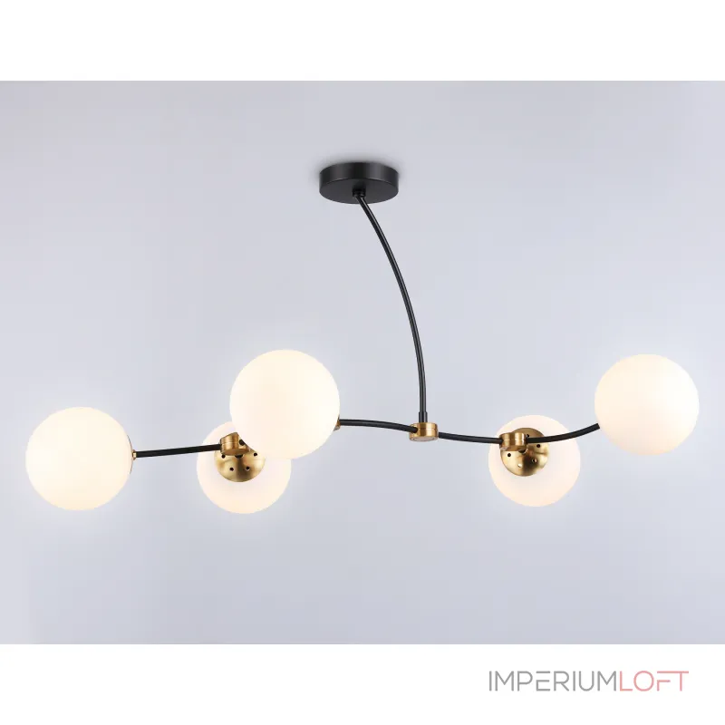 Подвесной светильник TR2548/5 BK/SB черный/бронза E27/5 max 60W 950*600*450 от NovaLamp