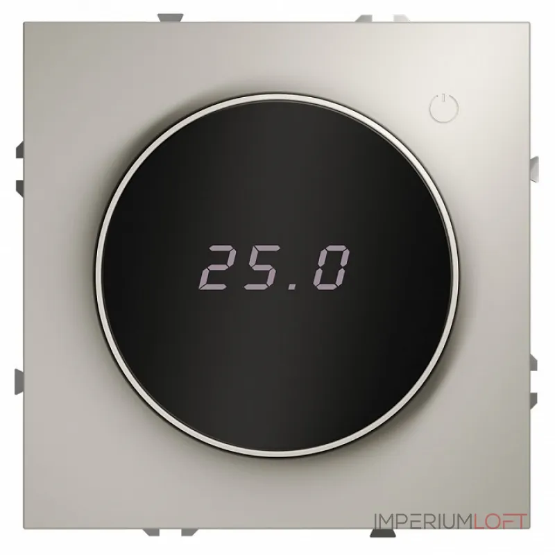 Терморегулятор электромеханический для теплого пола без рамки Voltum S70 VLS070103 от ImperiumLoft