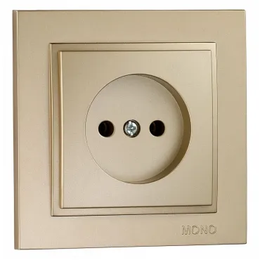 Розетка без заземления Mono Electric Despina 102-222222-116 Розетка без заземления Mono Electric Despina 102-222222-116