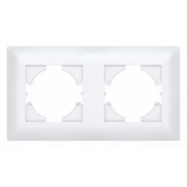 Рамка на 2 поста Gusi Electric BRAVO С1020-001