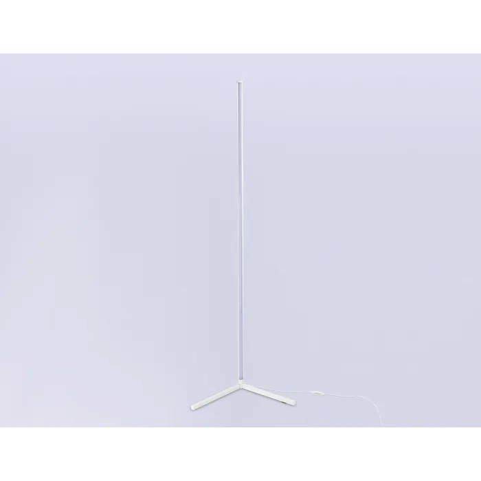 Светильник светодиодный напольный RGB с пультом FL8025 WH белый LED 20W RGB D32*1650 (ПДУ РАДИО 2.4G) от NovaLamp