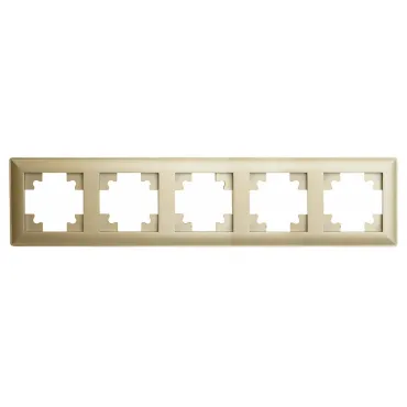 Рамка на 5 постов Stekker PFR00-7005-08 49610