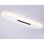 Потолочный светодиодный светильник FL51445 WH/BK белый/черный 70W 3000K-6400K+4200K 1200*125*40 (Без ПДУ) от NovaLamp