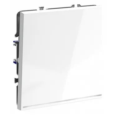 Выключатель проходной одноклавишный с подсветкой без рамки Voltum S70 VLS010401