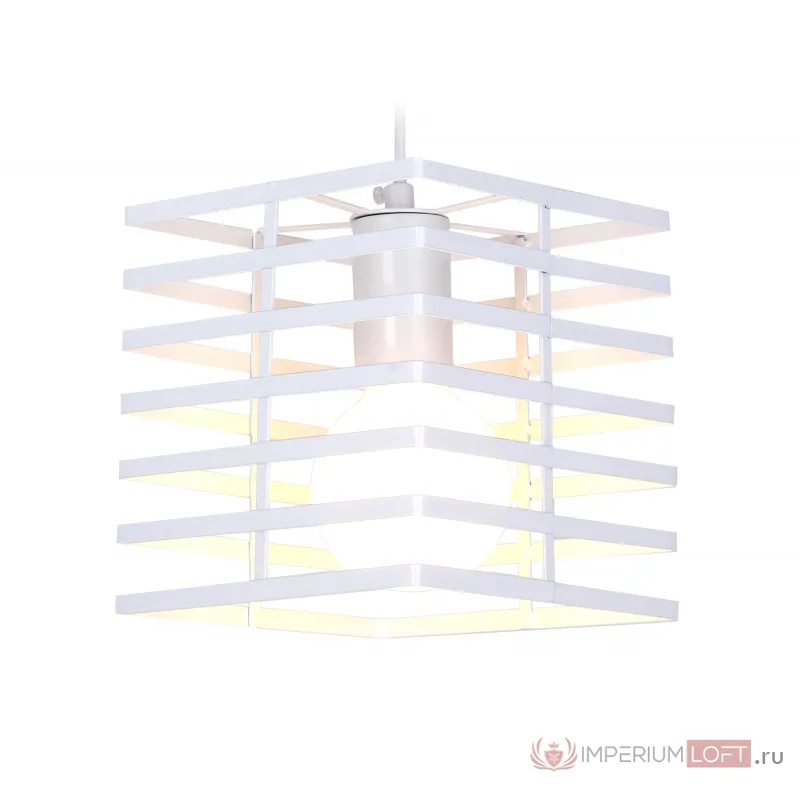 Подвесной светильник в стиле лофт TR8410 WH белый E27 max 60W 160*160*950 от NovaLamp