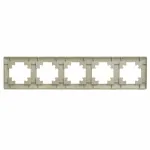 Рамка на 5 постов Stekker PFR00-7005-08 49610
