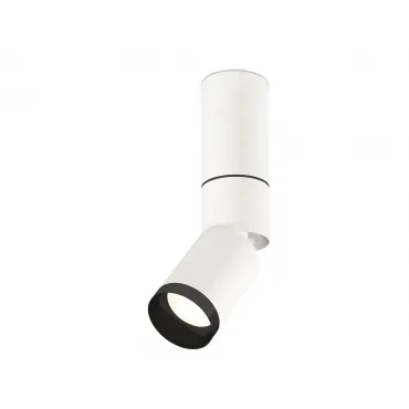 Комплект накладного поворотного светильника XM6312115 SWH/PBK белый песок/черный полированный MR16 GU5.3 С6322, A2061, A2220, C6312, N6131) от NovaLamp