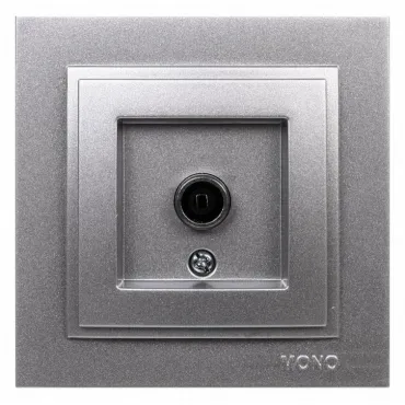 ТВ-розетка проходная Mono Electric Despina 102-212105-137