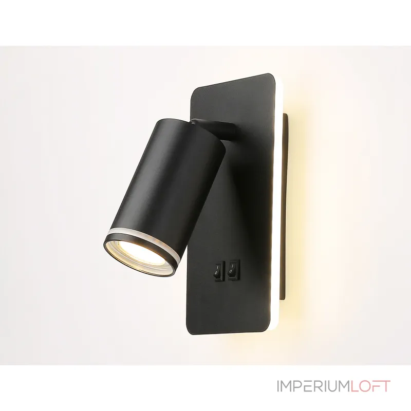 Светильник настенный FW2466 BK черный LED 4200K 9W 185*105*150 от NovaLamp Светильник настенный FW2466 BK черный LED 4200K 9W 185*105*150 от NovaLamp