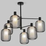 Люстра на штанге Eurosvet Voile 30191/6 черный от ImperiumLoft