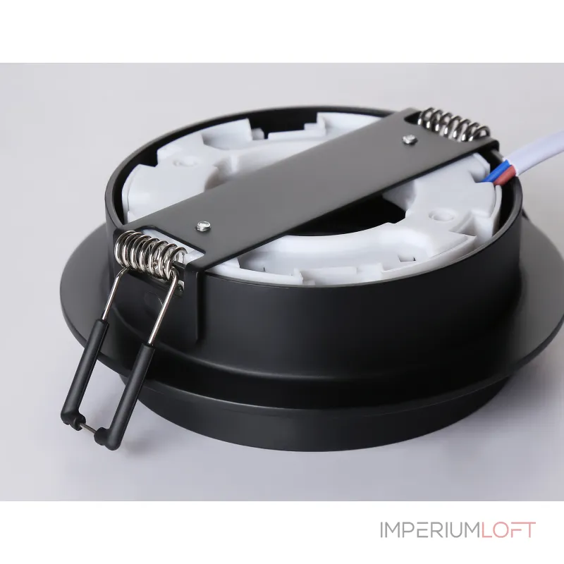 Светильник встраиваемый TN5227 BK черный GX53 D110*35 от NovaLamp