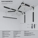 Накладной светильник Elektrostandard Slim Magnetic a067370