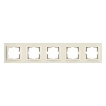 Рамка на 5 постов Mono Electric Larissa 103-010100-164
