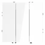 Выключатель трехклавишный без рамки Voltum S70 VLS030101 от ImperiumLoft