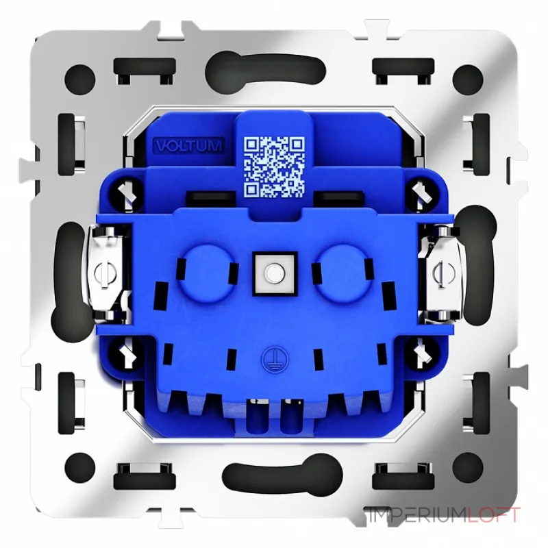 Розетка с заземлением и со шторкой без рамки Voltum S70 VLS040208 от ImperiumLoft Розетка с заземлением и со шторкой без рамки Voltum S70 VLS040208 от ImperiumLoft