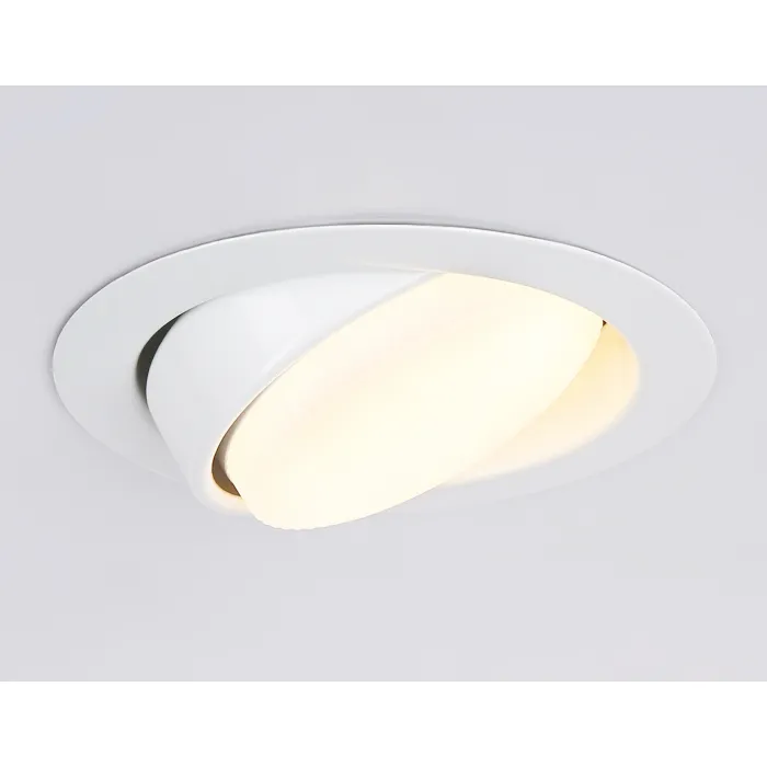 Светильник встраиваемый G10122 WH белый GX53 max 12W D120*48 от NovaLamp