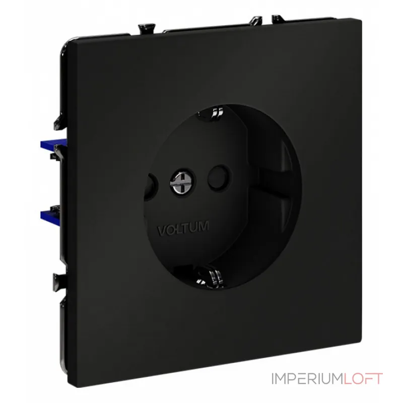 Розетка с заземлением и со шторкой без рамки Voltum S70 VLS040208 от ImperiumLoft Розетка с заземлением и со шторкой без рамки Voltum S70 VLS040208 от ImperiumLoft