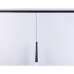 Светильник светодиодный трековый подвесной для шинопровода Magnetic GL4351 BK черный IP20 6W 4200K 48V 24° D40*H300 от NovaLamp