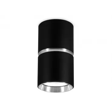 Накладной точечный светильник GU10 TN213116 BK/CH черный/хром GU10 D55*100 от NovaLamp