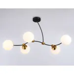 Подвесной светильник TR2548/5 BK/SB черный/бронза E27/5 max 60W 950*600*450 от NovaLamp
