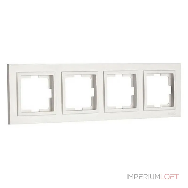 Рамка на 4 поста Mono Electric Larissa 103-010100-163