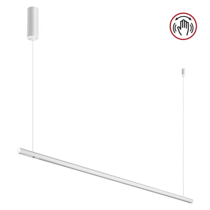 Светильник подвесной диммируемый (сенсор) IP20 LED 14W 2700/4000/6000K 220-240V FERMO 359306 OVER NT24 000 Белый от ImperiumLoft